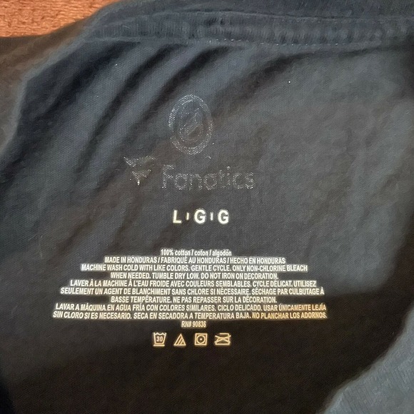 Boston Red Sox Official MLB Fanatics T-Shirt Size LG in Black Tee Clean - Picture 3 of 4